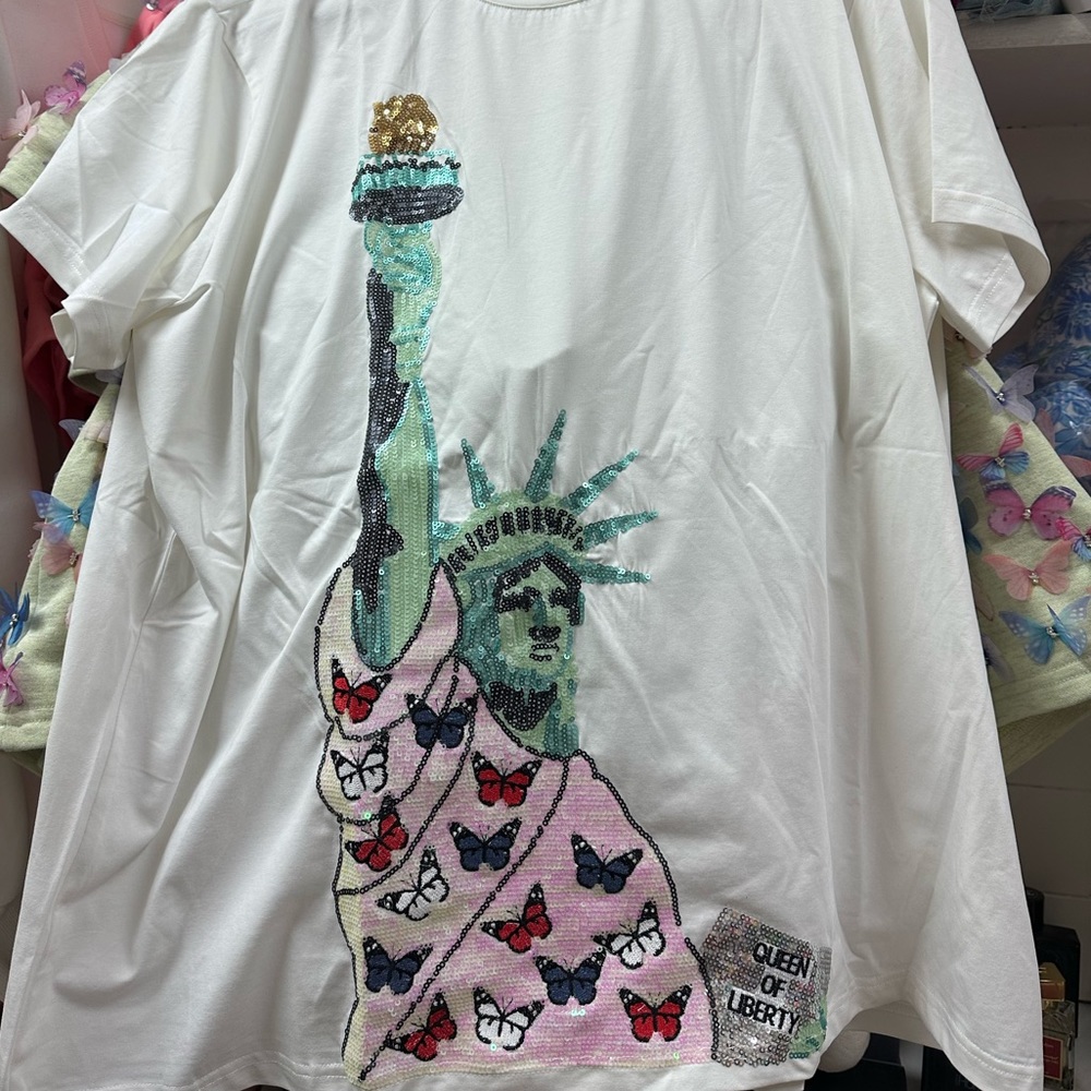 Queen of Sparkles Butterfly Lady Liberty 💞